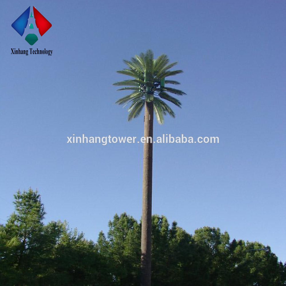 palm tree camouflaged antenna
