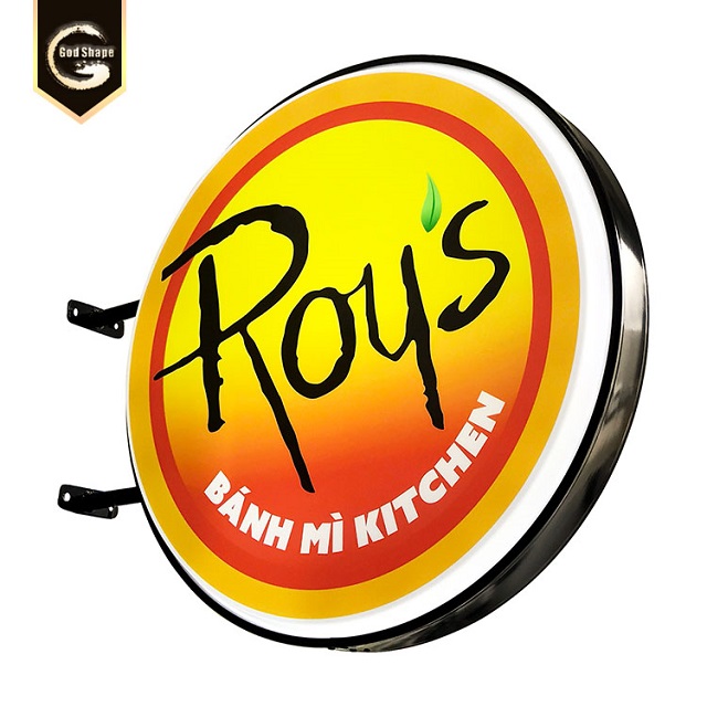 Outdoor Decoration Led Light Box Illuminated Exterior Light Box