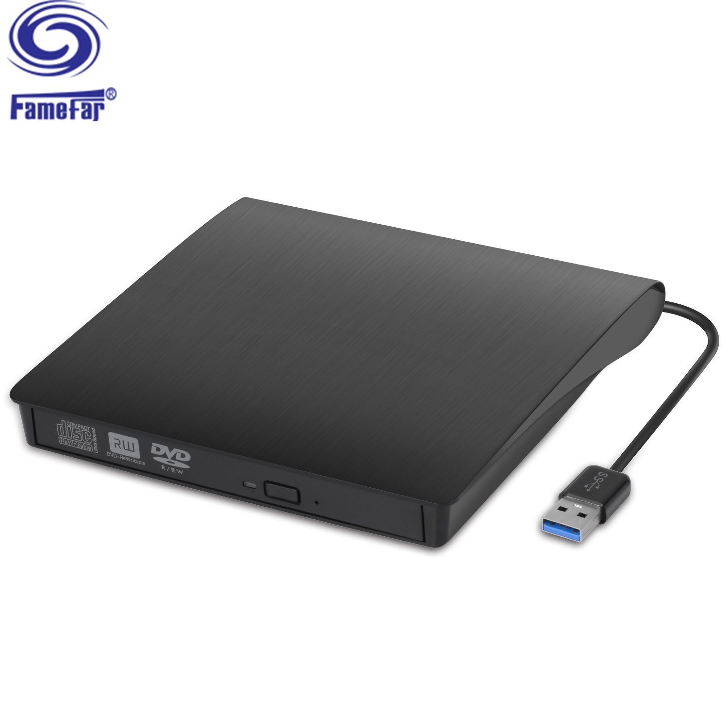 Chinese Factory Hot Sale dvd drive enclosure Portable Slim DVDROM DVDRW Burner Writer