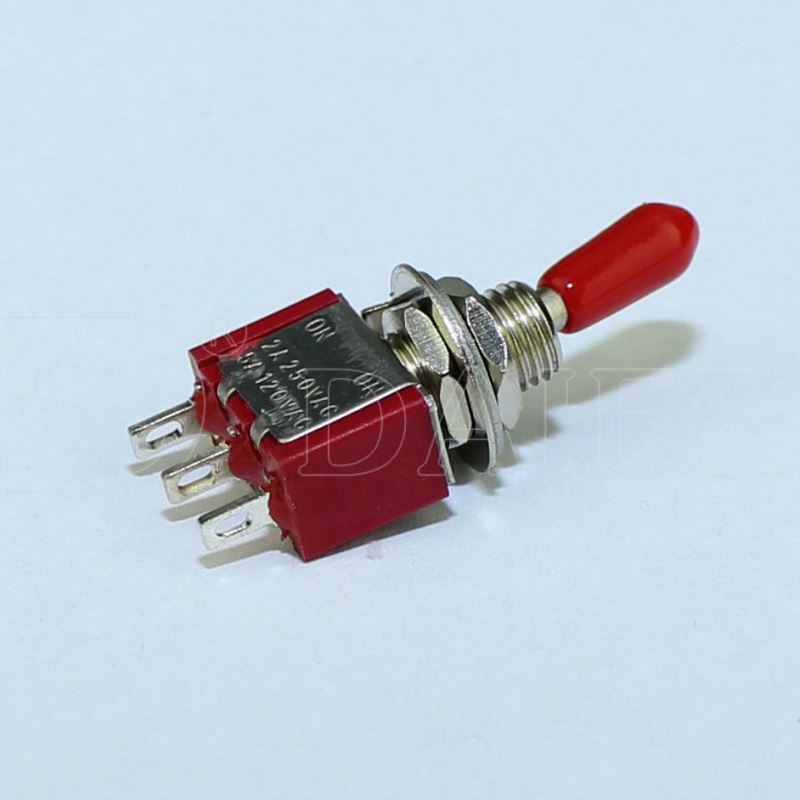 KNX-1-D1 6A 6MM Single Pole 3Pin ON ON Toggle KNX Switch 250V