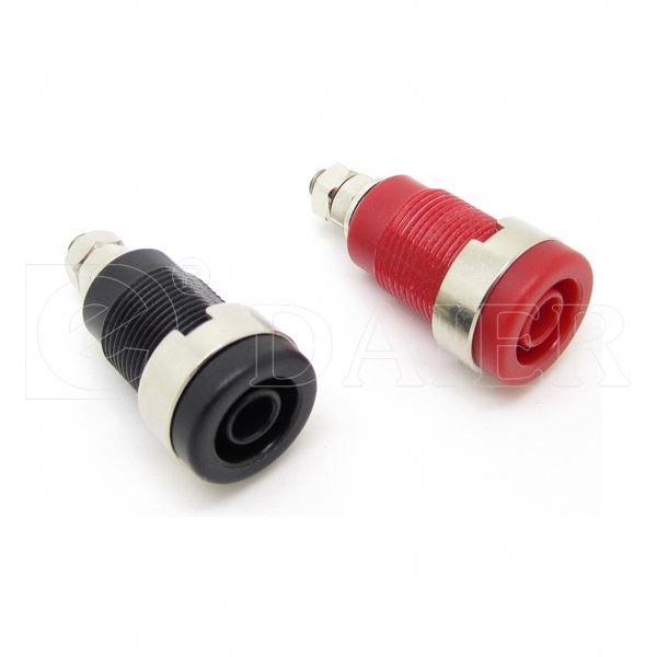 24A 30VDC Brass Binding Post Solder 4MM Banana Socket Connector