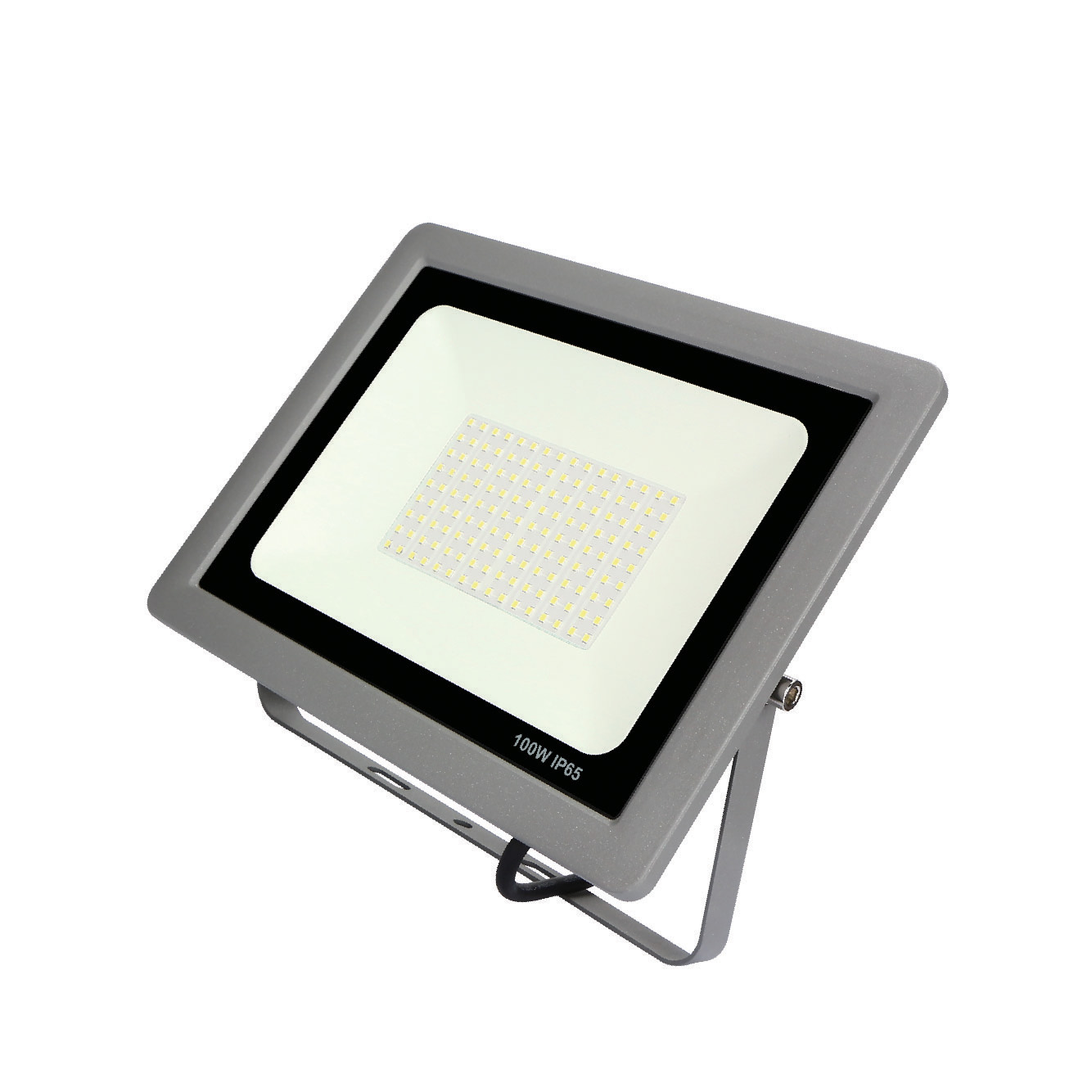 90lm/w Black Ip65 Aluminum 50 watts For Square Led Flood Light Outdoor