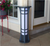 energy saving lamp outdoor stainless steel decorative solar garden bollard light JR-2713