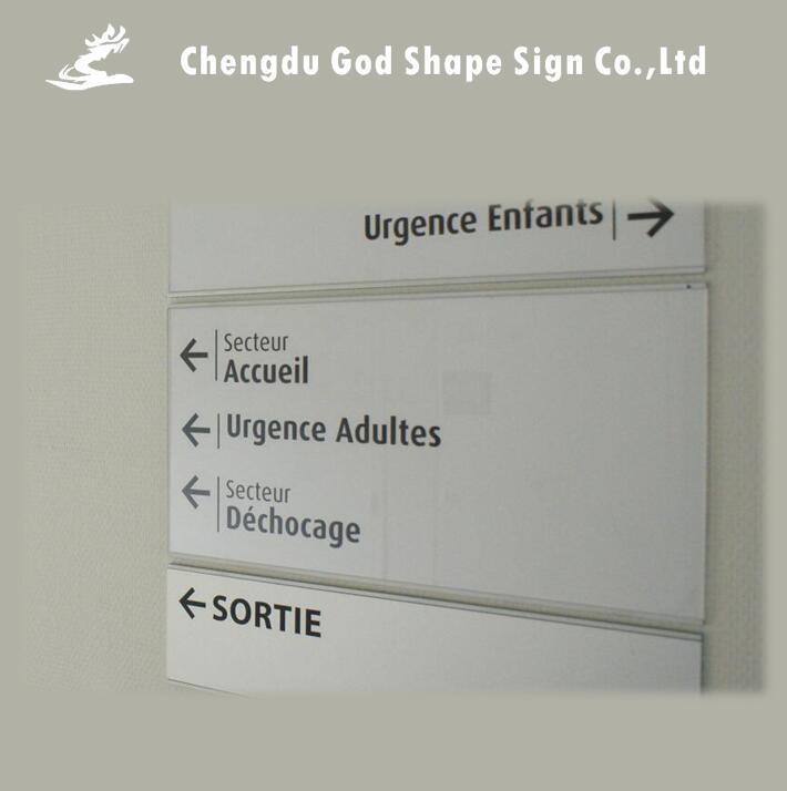 Top sale  constructuon  mandatory wall letter signs luminous modular signage
