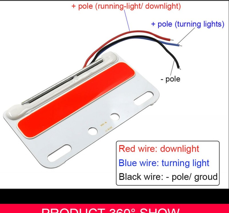 24V COB LED Light for Truck Side Signal Lamp turning Light 10W Waterproof LED Truck Warning Bulb Night Running Lighting
