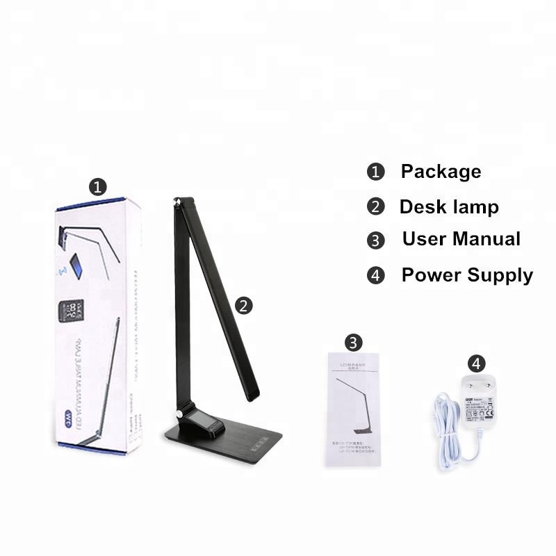 Hot-sale style modern touch metal hotel reading led light table lamp