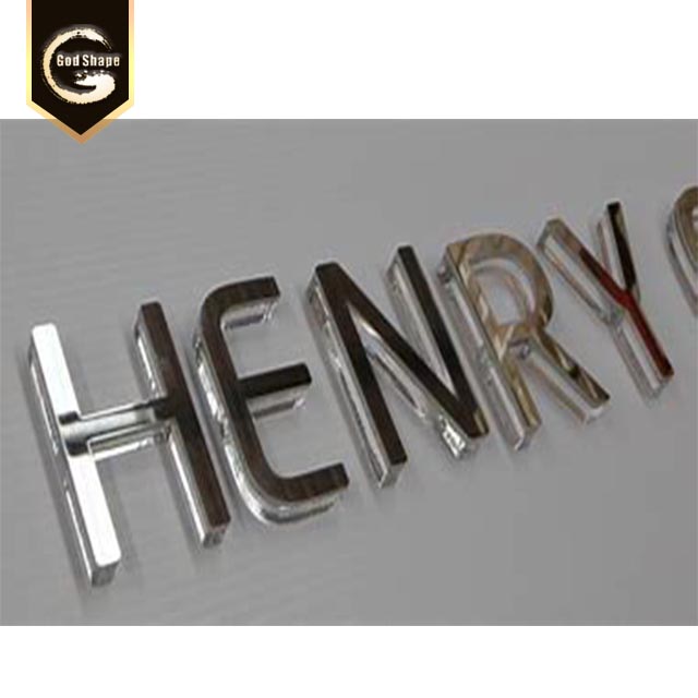 3D Crystal Transparent Acrylic Channel Letter Pizza Cafe Shopfront Light Wall Illuminated Car Logo Shop Sign