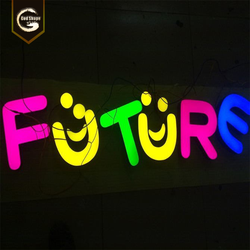 Factory OEM illuminated signage advertising Letters 3D Led Acrylic Channel Letter Signs Led Sign