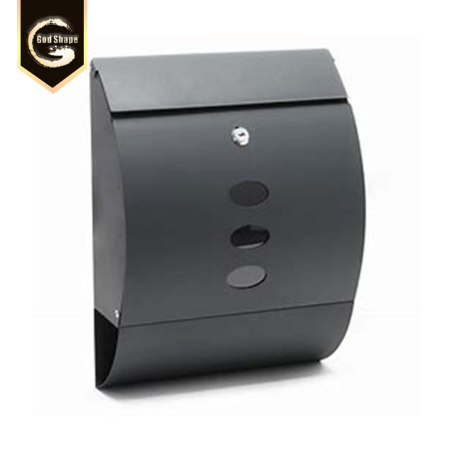 Apartment Outdoor Wall Mounted Stainless Steel Letterbox Post Mailbox Lock
