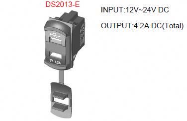 12V socket, socket usb car flush mount socket~