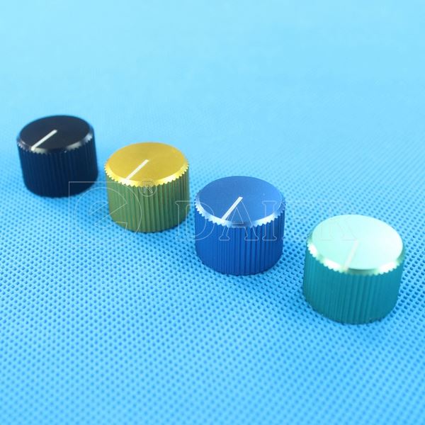 Universal Car Radio Volume Aluminum Control Knob With Set Screw