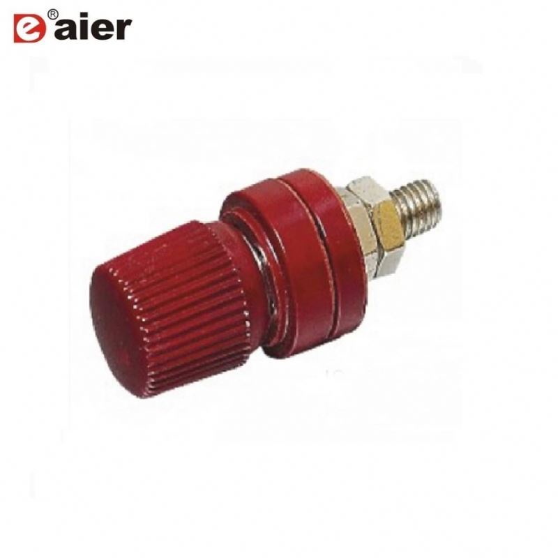 Electrical Male Screw Type Audio Copper 50A 6MM Binding Post Connector
