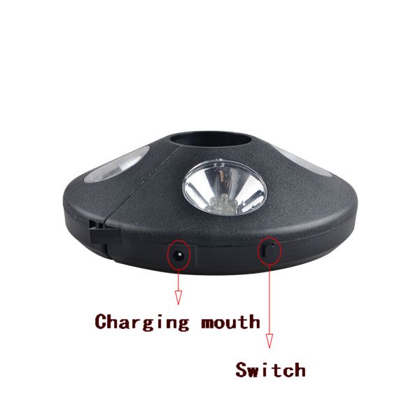 Patio Umbrella Lights Battery Operated  Umbrella Pole Light for Patio Umbrellas  Camping Tents or Outdoor Use