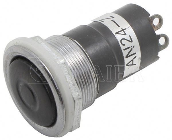 AN24-2H OFF-(ON) 4 PIN 20MM DPST Push Button Switch