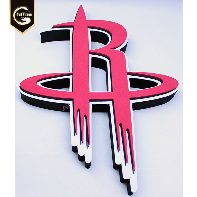 Factory price custom made non-illuminated stainless steel car logo advertising signage