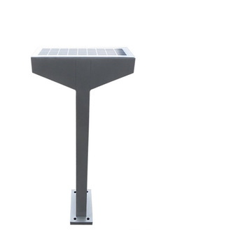 High lumens Innovative solar powered steel outdoor bollard led light