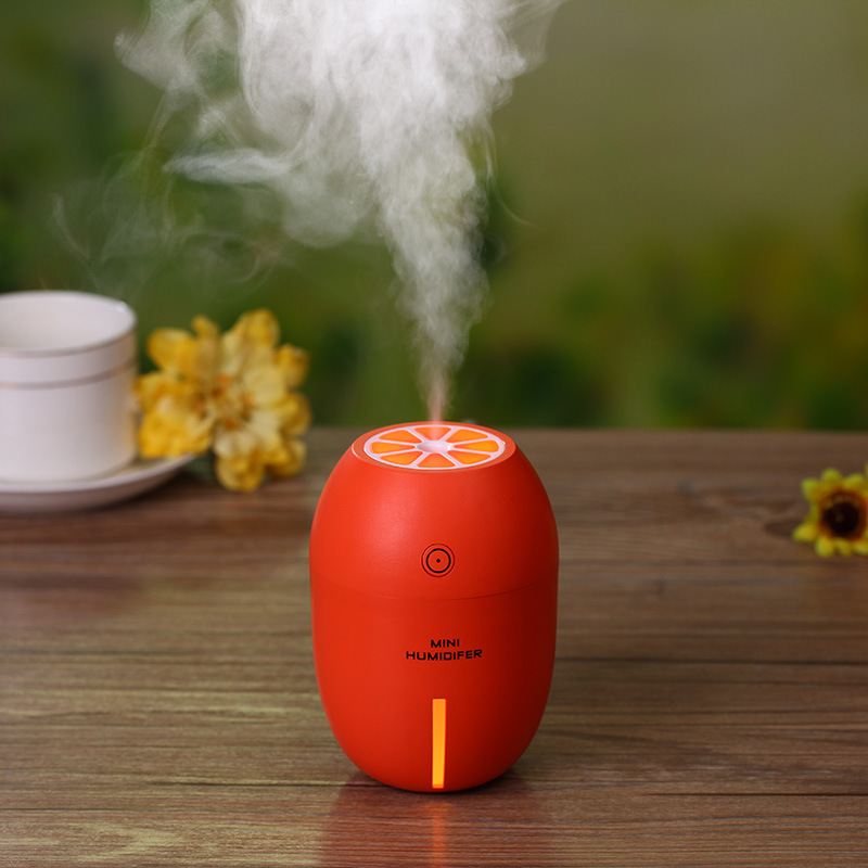 2017 New Design Hidly 180ml Lemon Shape Night Light LED Mini Humidifier