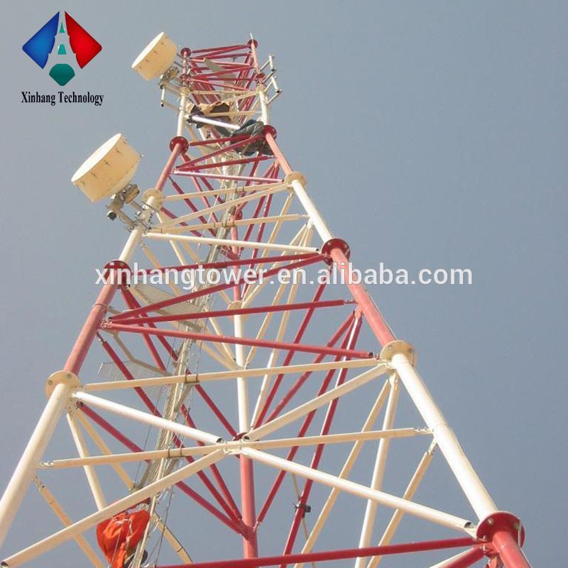 3 legged tubular steel tower steel tube tower