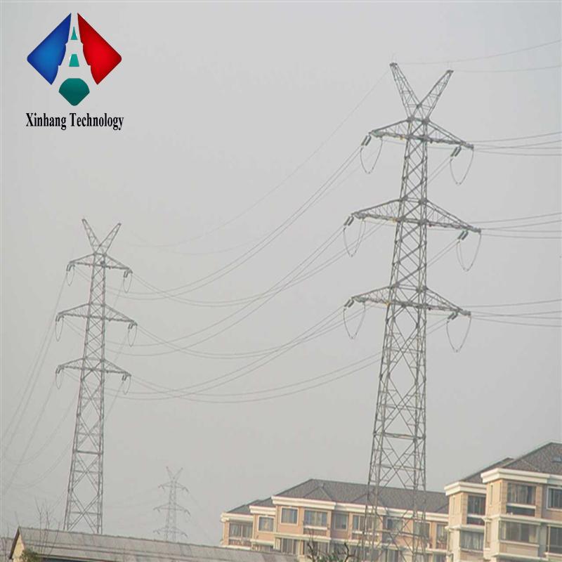 33kv transmission line pole price towers and lattice masts of iron or steel 132kv high tension tower