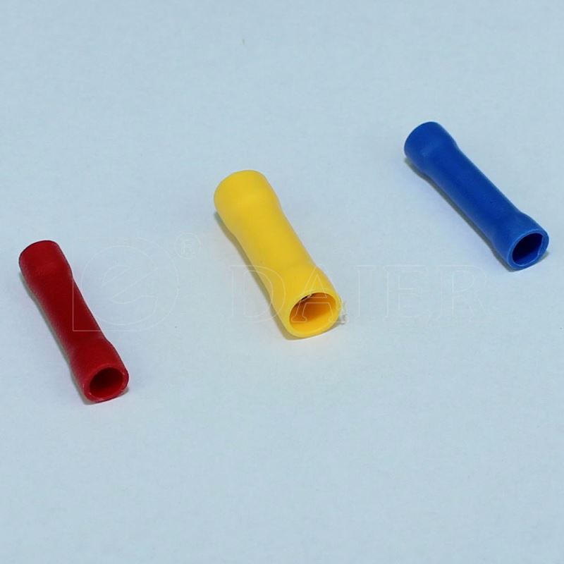 BV Series Butt Splice Connectors Seam Type of Electrical Terminal