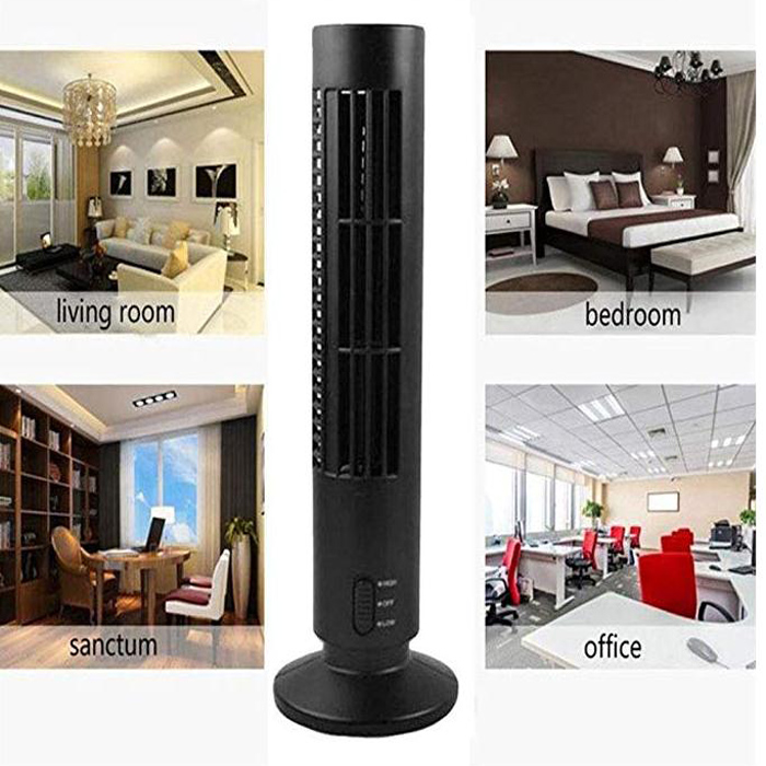 Fashionable style Goldmore3 zhejiang portable mini usb tower fan desk for room/office//warehouse use