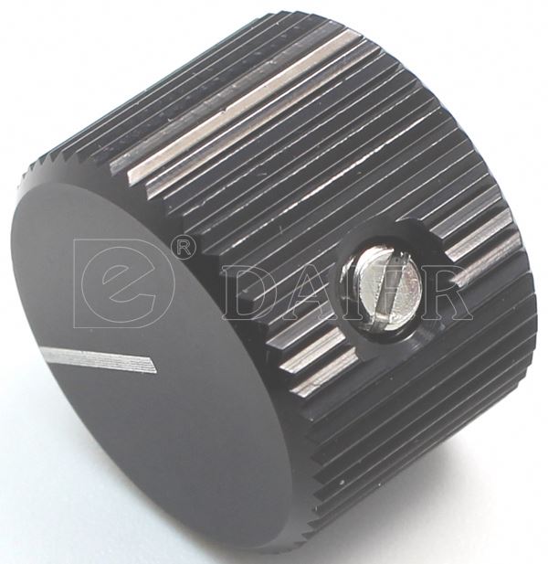 Colored 14x20MM Aluminum Brushed Potentiometer Knob With Set Screw