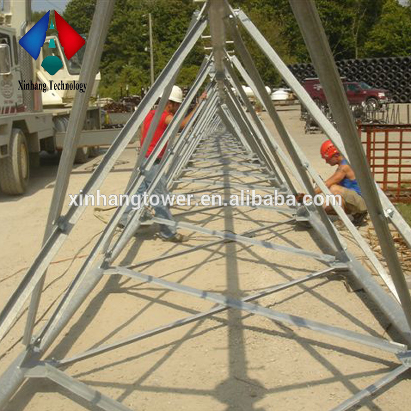 90m Mobile Communication Tower Telecom Antenna Mast