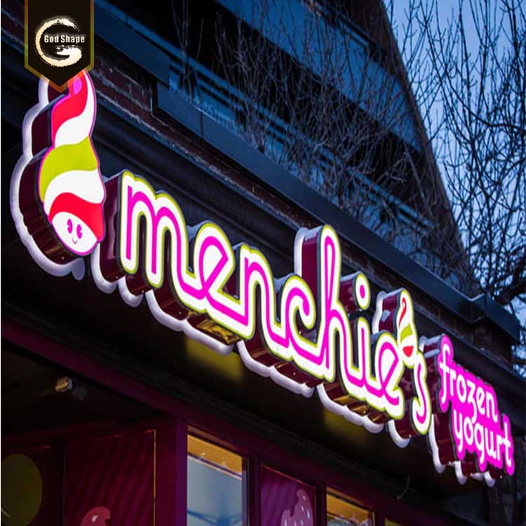 Custom Outdoor LED Business Signs Advertising Light Box