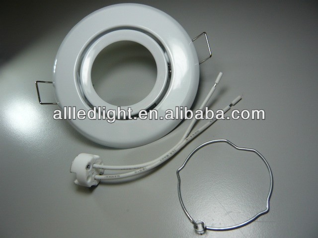 DOWNLIGHT GIMBAL FITTING HOLDER HALOGEN LED LIGHT BLOBE GU10 MR16 QUALITY