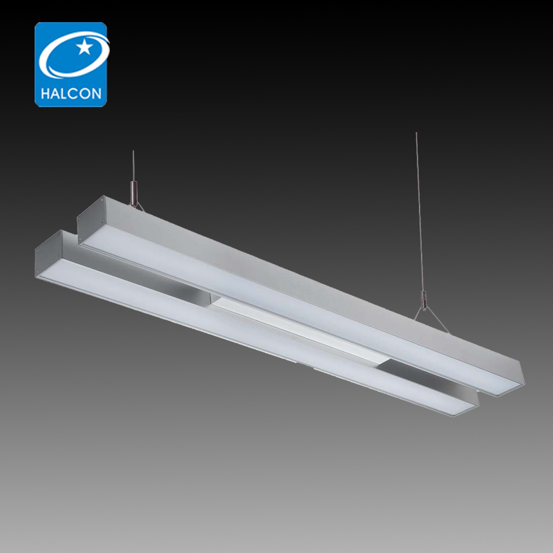 Office And Restaurant Dimmable Led Office Pendant Linear Light