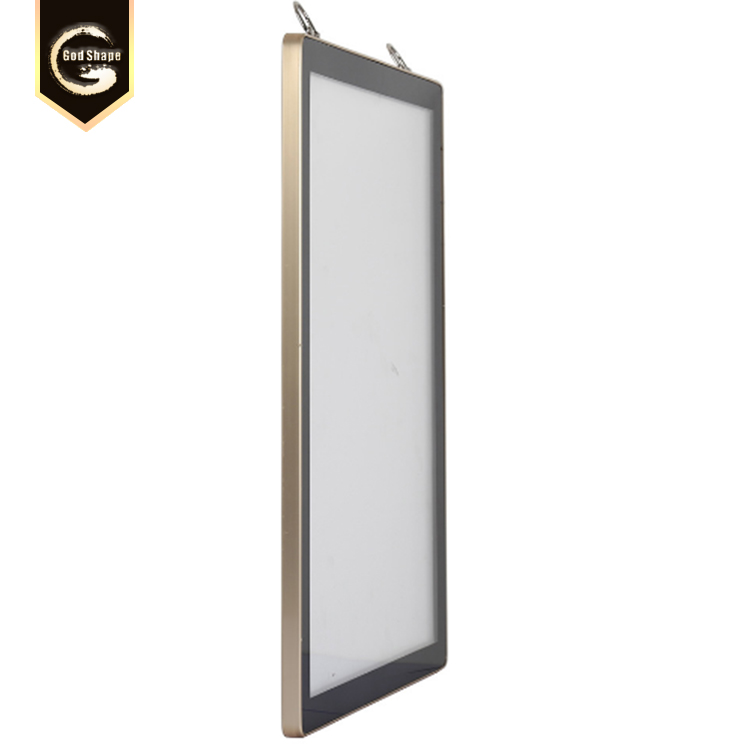 Modern Factory Photo Menu Restaurant Square Wall Mount LED Advertising led Light Box Sign