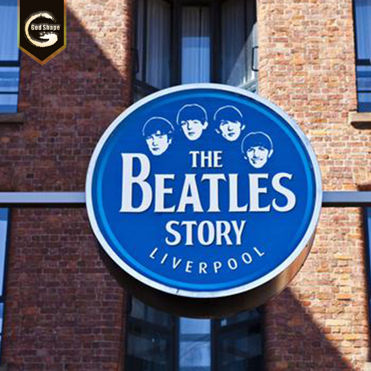 Acrylic Restaurant signage board Double Side Led Illuminated Outdoor Light Box