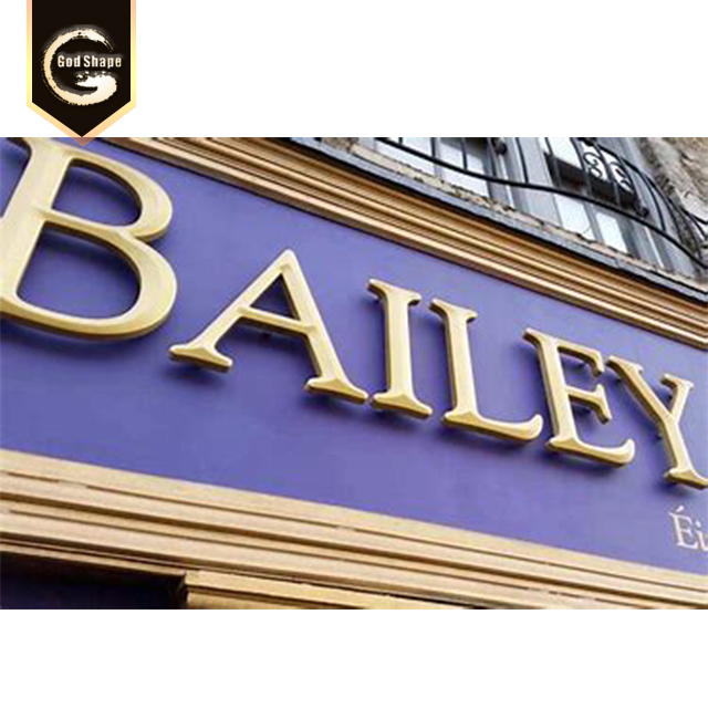 Factory Stainless Steel Hotel Room Door Signs Black 3d Laser Cut Raised Letters Signs