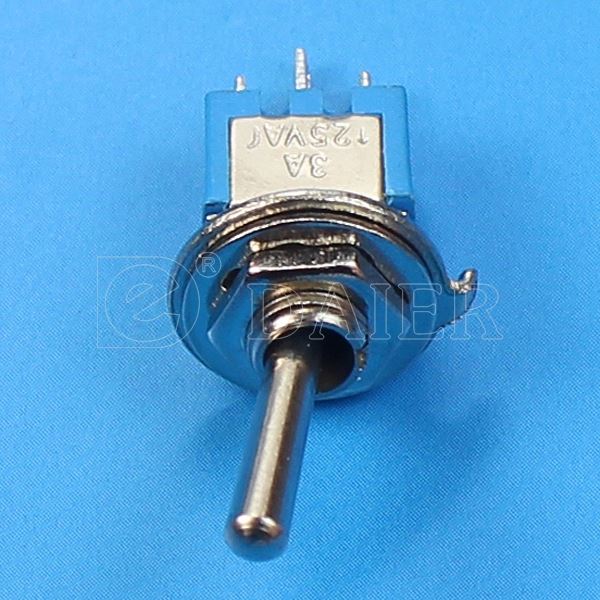 3A 125V 5MM 3 Pin ON-ON 2 Position SMTS 102 SPDT Toggle Switch