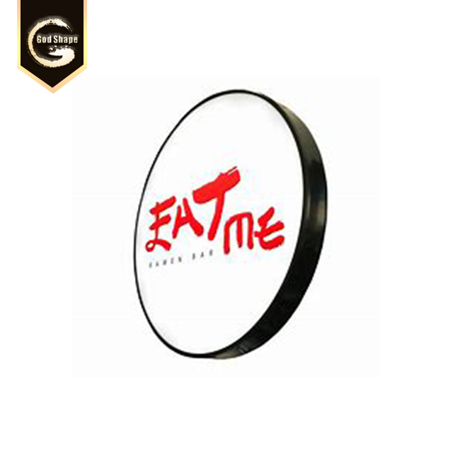 Advertising Wall Mounted Double Sided Round Light Boxes Led Light Box Sign