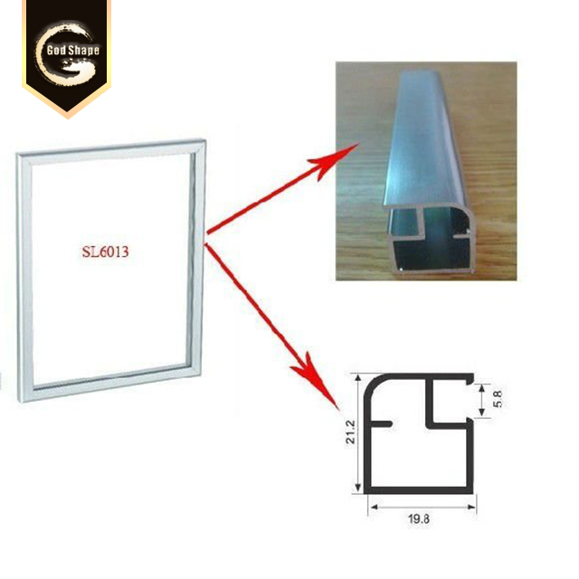 Picture Snap Frame Aluminum profile Sign for Advertising Display