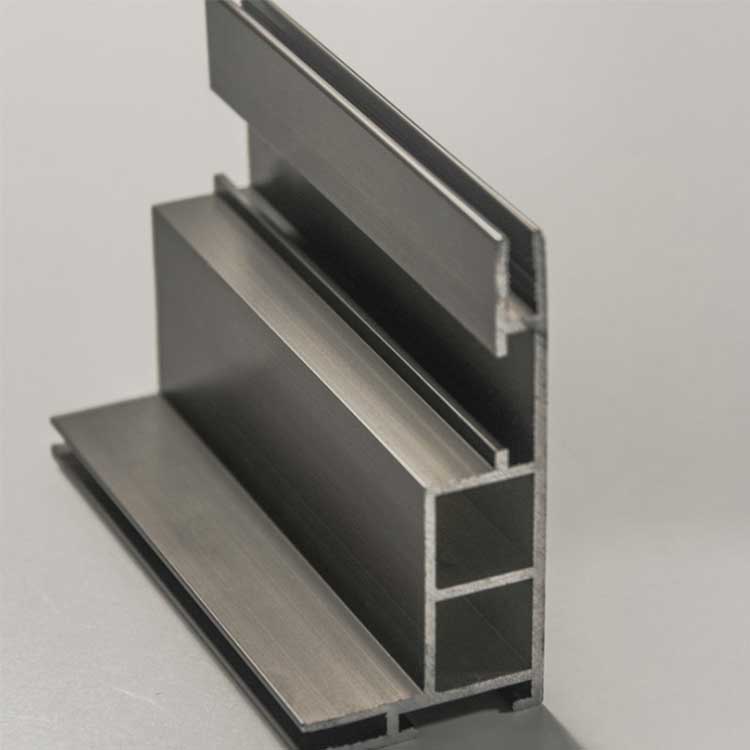 Oxidized aluminum alloy extruded 10cm light box aluminum profile for light box