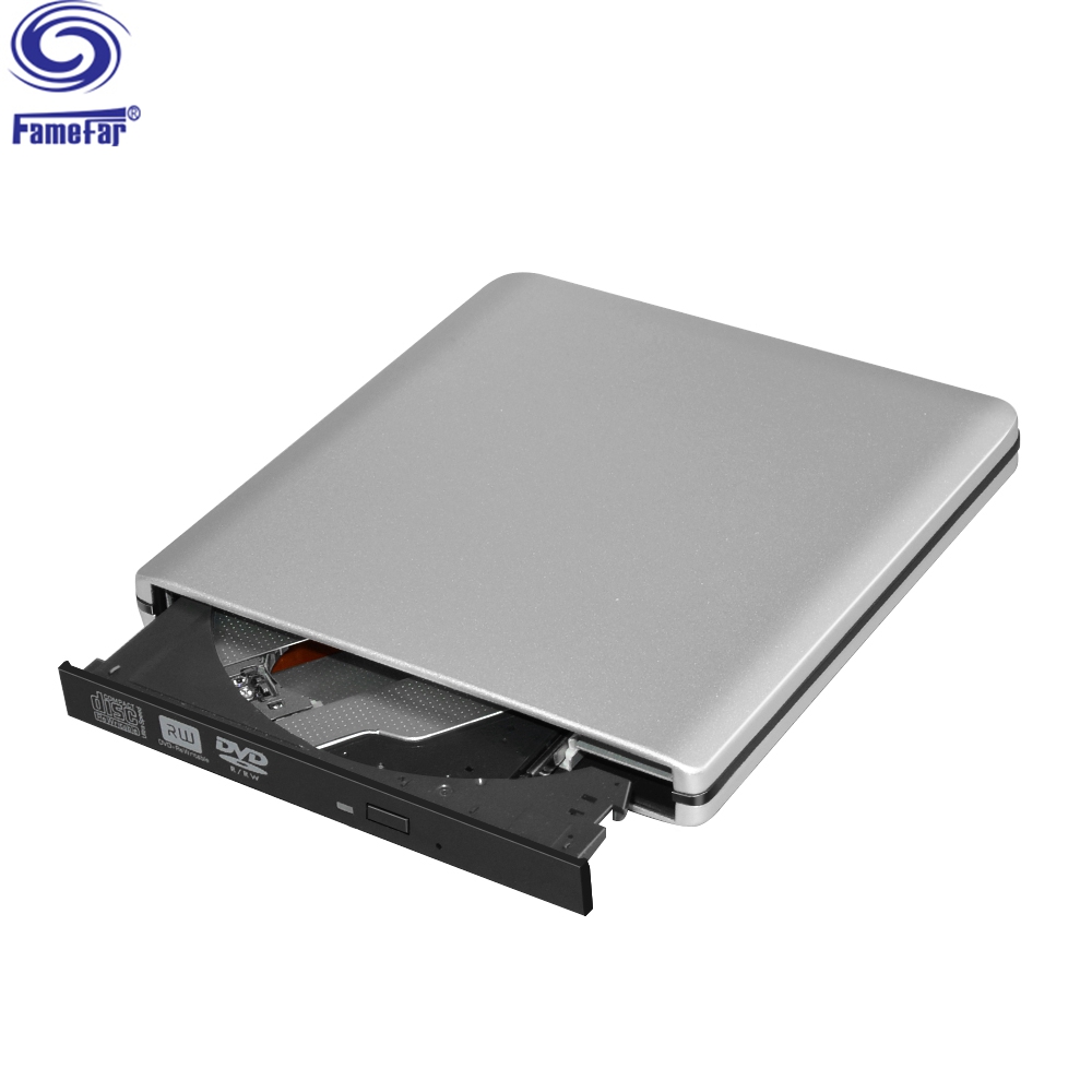 Comfortable new design External USB 3.0 Aluminum blu ray 100gb BD-R BD-ROM DVD CD RW Burner Writer Drive