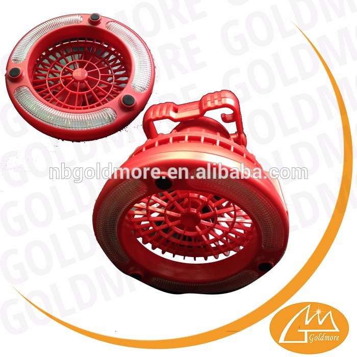 2-in1, 18 LED camping fan with led lighting, small folding for camping lanterns with hanging tent lights