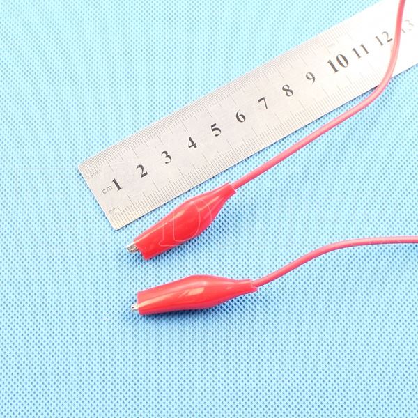 5A Car Middle Insulated Copper Test Leads Alligator Clips With Wire