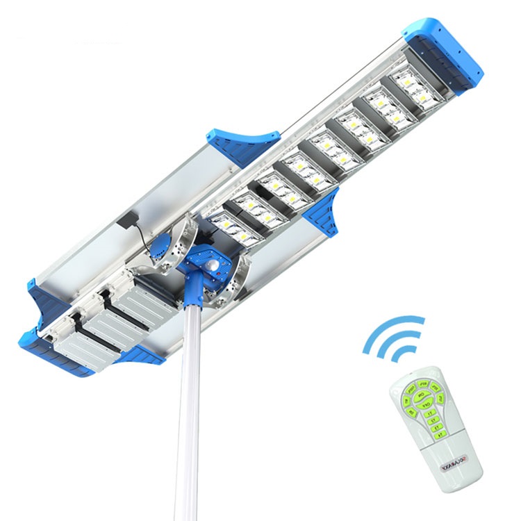 Modern new model outdoor remote control 80w led solar street light