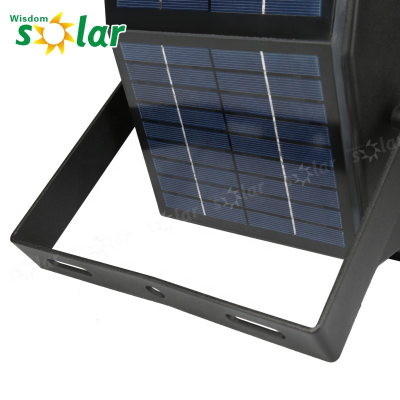 Aluminum LED Solar Powered Floodlight with maintenance free Lead-acid battery (JR-PB-001)