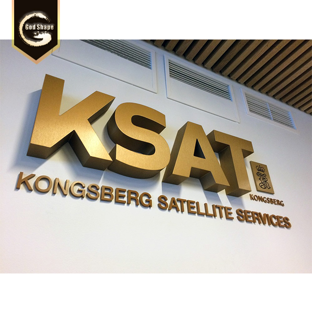 Company Signs Led Acrylic Light Channel Outdoor 3D Letters Sign