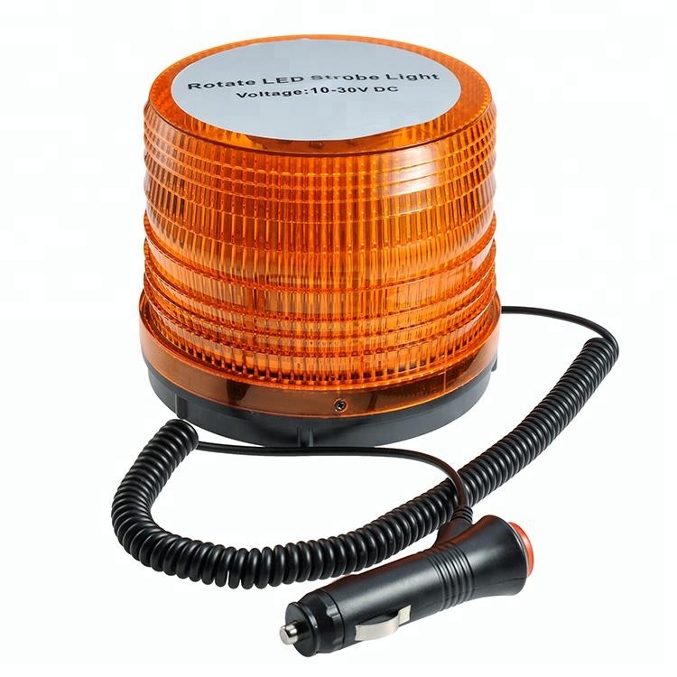Amber LED Law Truck Car Emergency Hazard Beacon Warning Police Revolving Flash Strobe Light