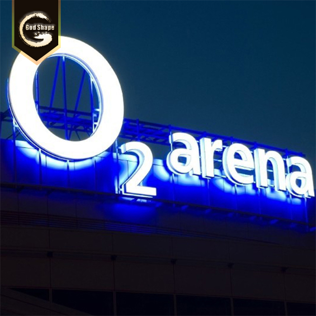 Custom Outdoor 3d Acrylic Led Letter Logo Sign Aluminium Channel Letter Sign