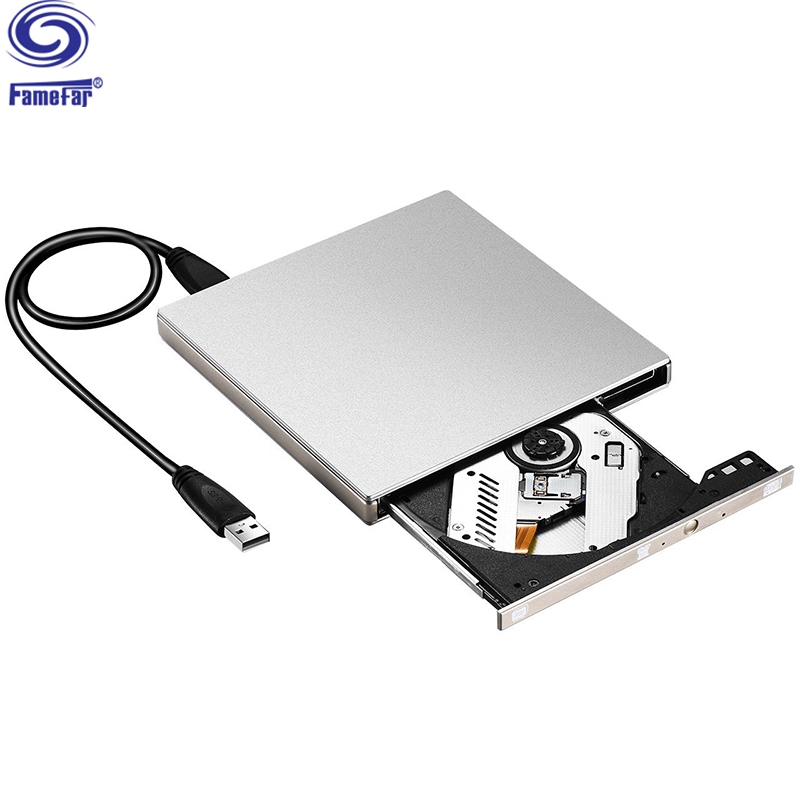 External USB 3.0 High Speed Slim DVD Burner Optical Drive usb dvd drive For Any laptop desktop