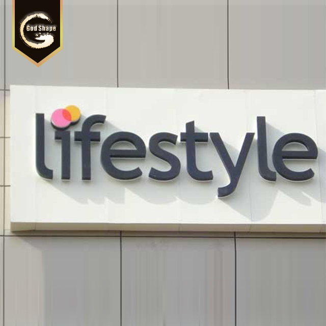 Letters 3D Acrylic Letters Sign Non-illuminated Stainless Steel For Advertising