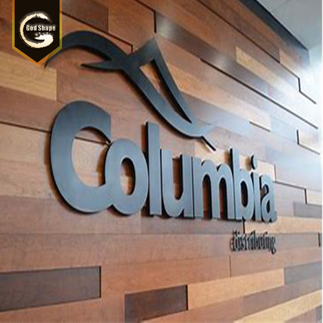 Black Stainless Steel Letters Sign Non-illuminated 3D Laser Cut Letter Alphabet Number for Shop Signs