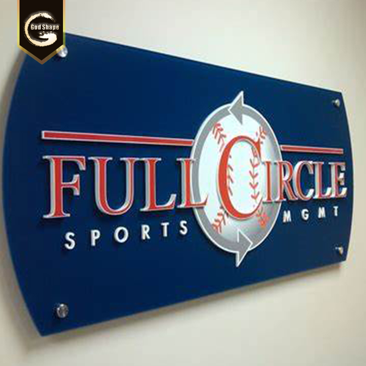 Laser Cut Etching Stainless Steel Metal Number Letter Signage Outdoor Sign Board