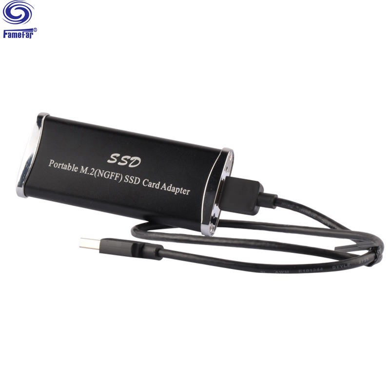 Mini PCI-e mSata USB 3.0 SSD Case Tool Free SSD Enclosure for Notebook PC Hard Disk Drive Box